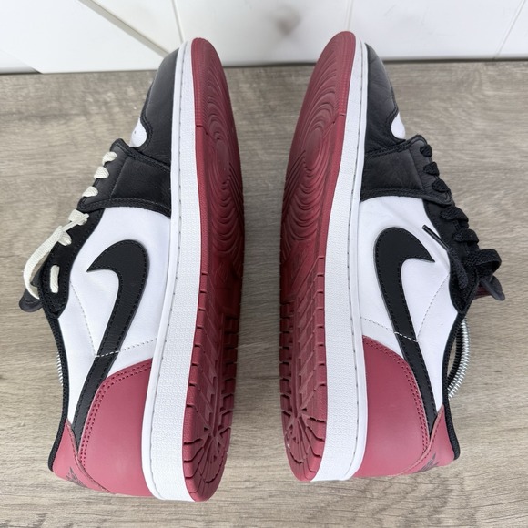 NIKE AIR JORDAN 1 RETRO LOW BLACK TOE SIZE 11 Men CZ0790-106 No box - Picture 6 of 9